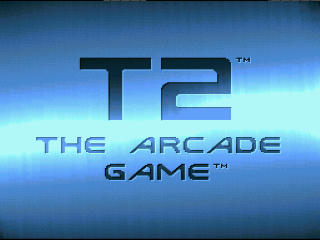 T2 The Arcade Game title screen for Super Nintendo